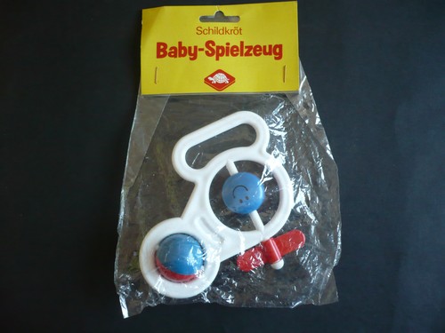 Alte schildkröt babyrassel - alte, babyrassel/