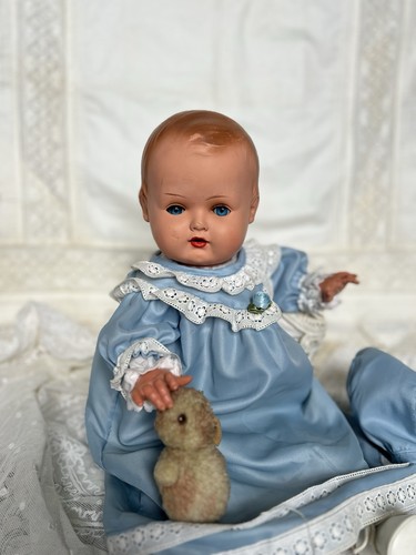 Vintage schildkröt babypuppe - schildkröt,