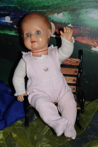 Vintage schildkröt babypuppe - schildkröt,